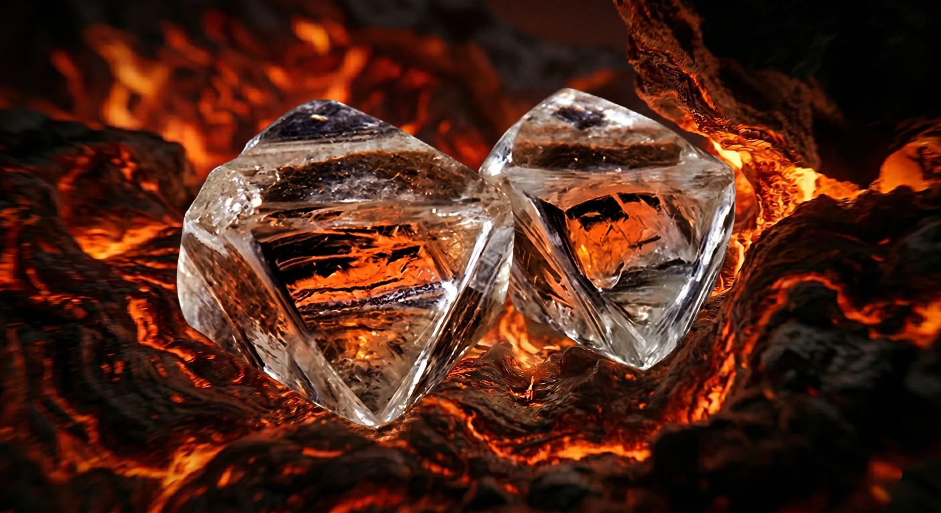 A master diamond cutter at a polishing scaif